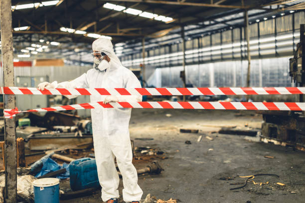 Professional Biohazard technician working in South Yarmouth, MA